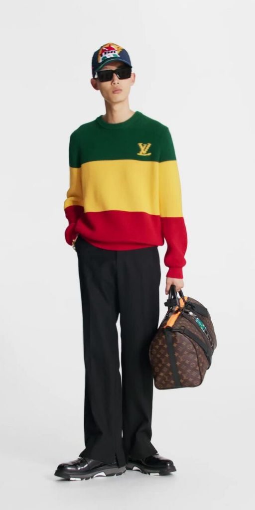Louis Vuitton Jamaican Stripe Pullover