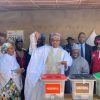 Buhari votes in Daura