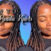 how to bantu knots on knotless b