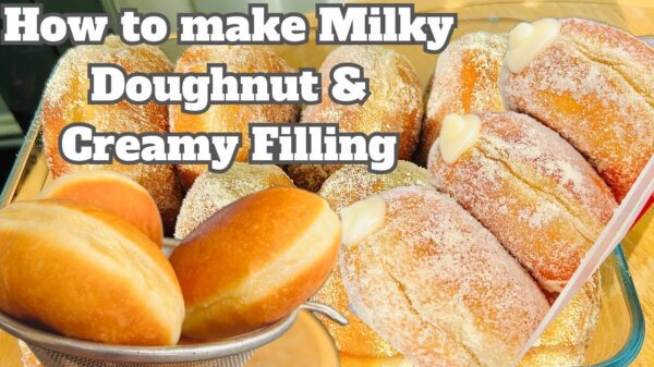 how to make milky doughnut recip