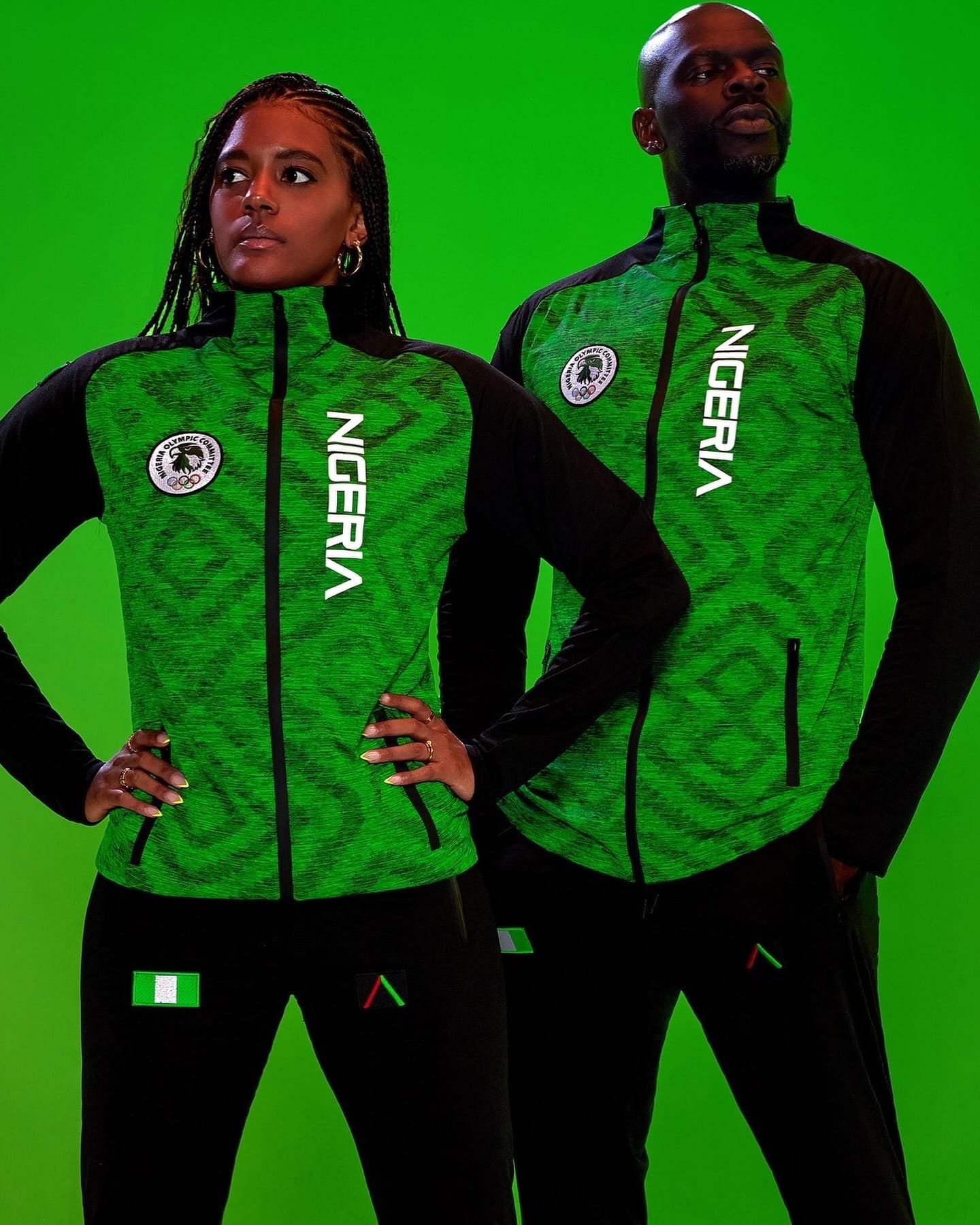 Team Nigeria Set to Rock Black-Owned Actively Black Gear at Paris Olympics