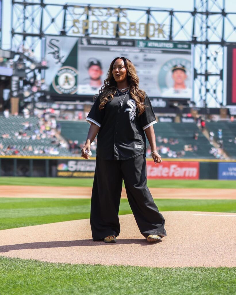 Tems at White sox game