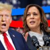 Trump and Harris