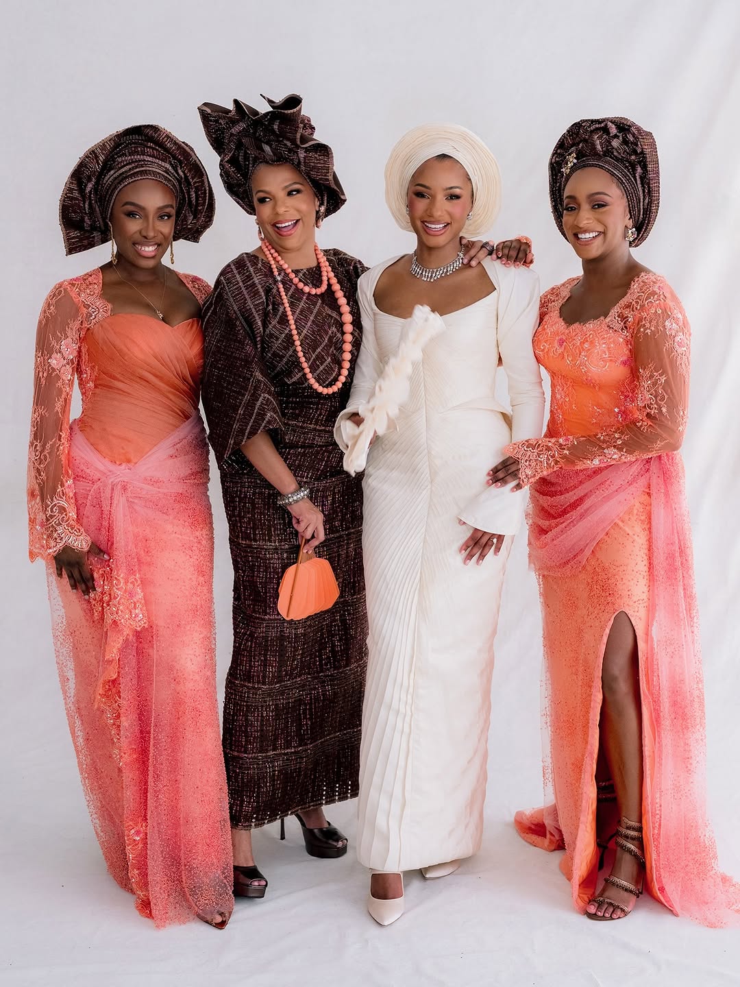Wedding Glow! The Otedola Ladies Bring Beauty & Elegance in Family Photo