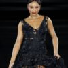 Temi Otedola Owned the Night in All-Black Couture at L’Oréal Paris
