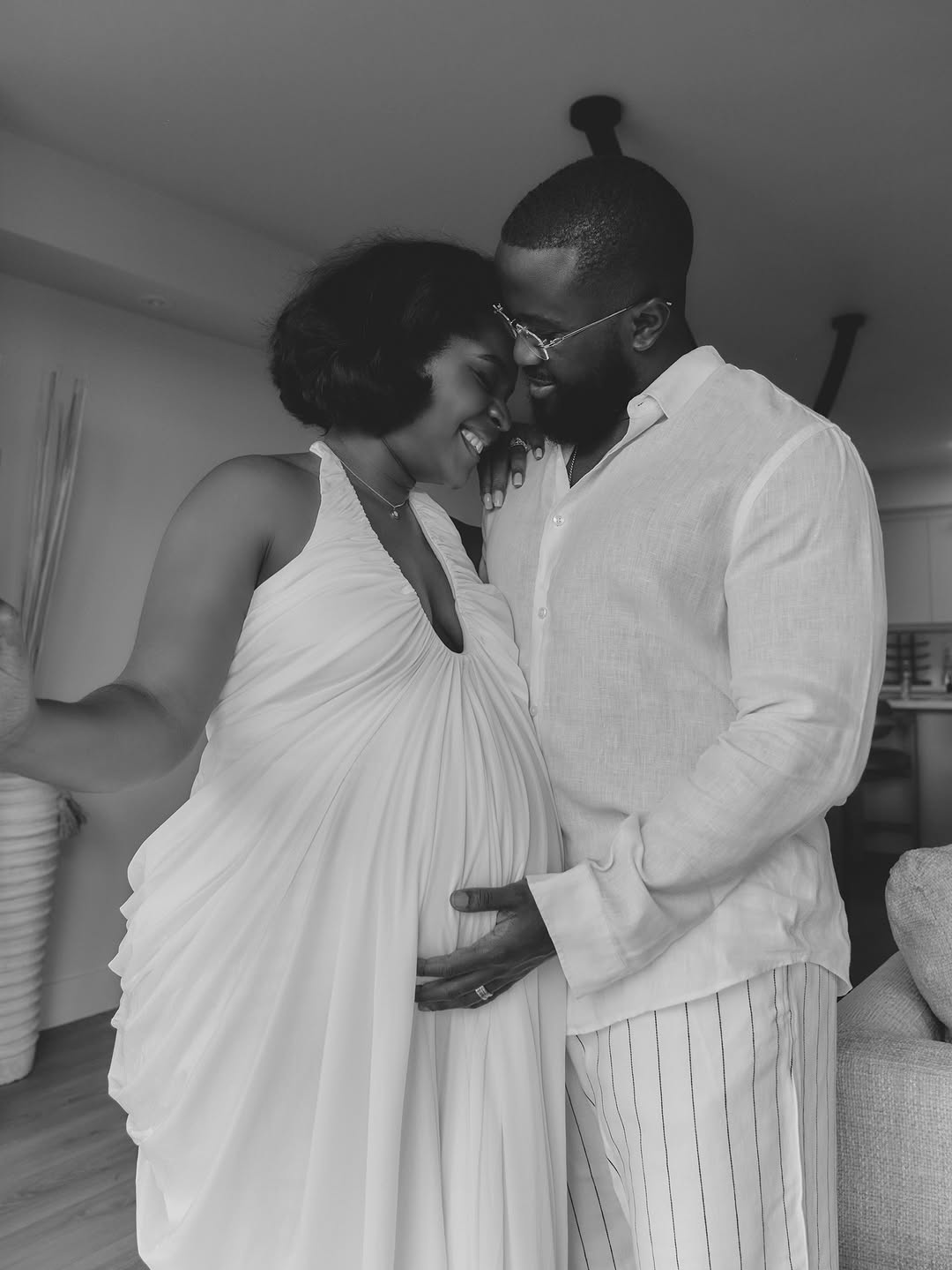 Andrea Iyamah and Eghosa Nehikhare Welcome Thier First Baby in Style