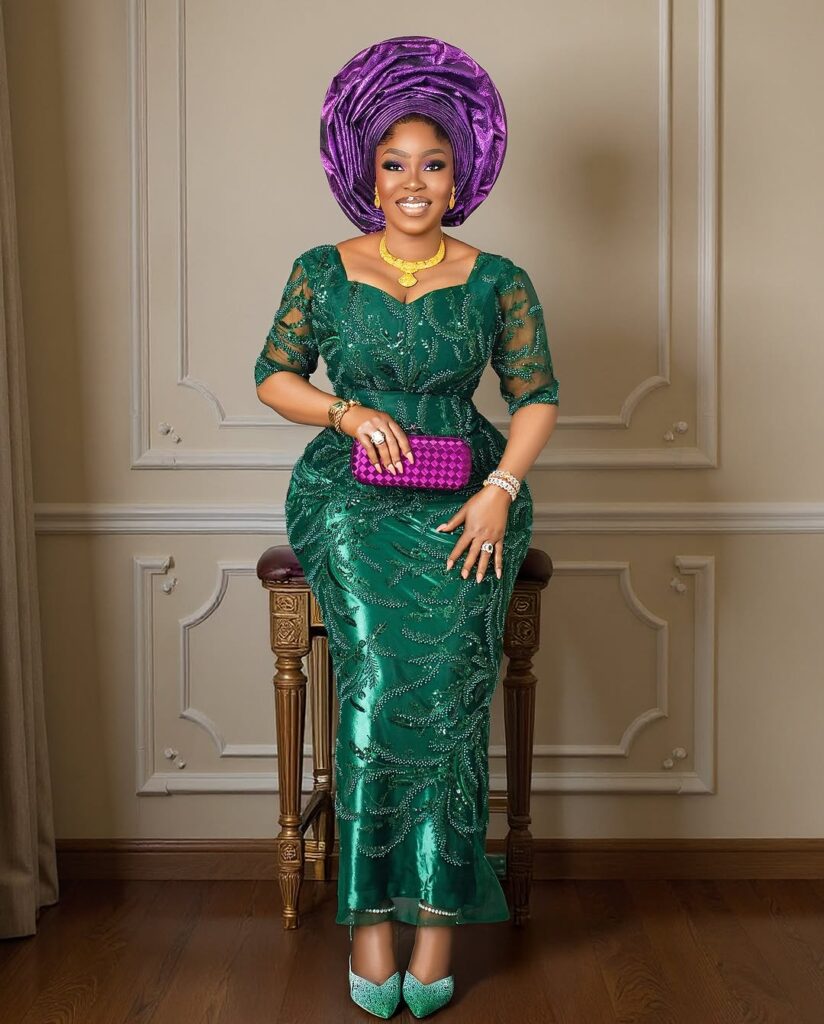 Green and purple combo